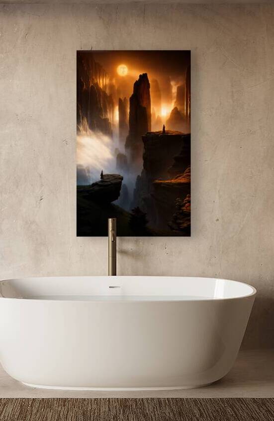  Jagged Landscape  by Aniima Illussiya