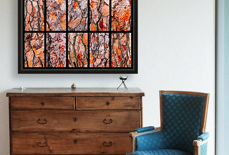 Pine Tree Bark Montage by Lexa Harpell