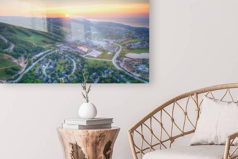 Blue Mountain Sunset  by Eden Remme Watt