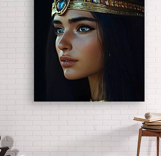 Elegant Cleopatra-Inspired Royal Portrait by Fab Haven
