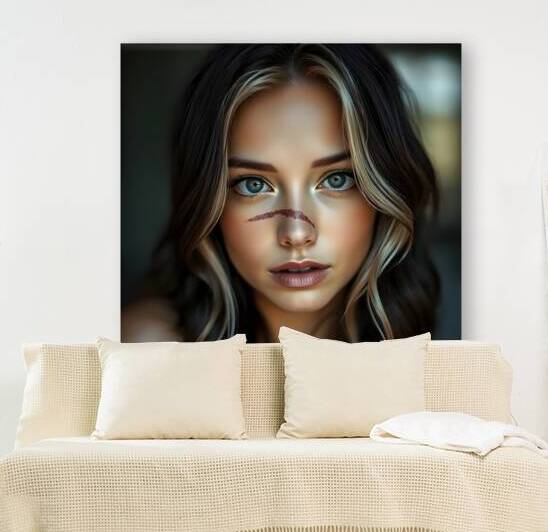 Striking Modern Portrait of a Young Woman by Fab Haven