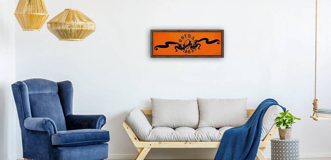 1903 Illinois Football Art by Row One Brand