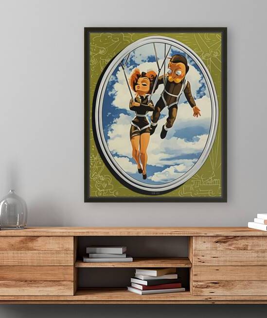 1941 Esky Cartoon Art by Row One Brand