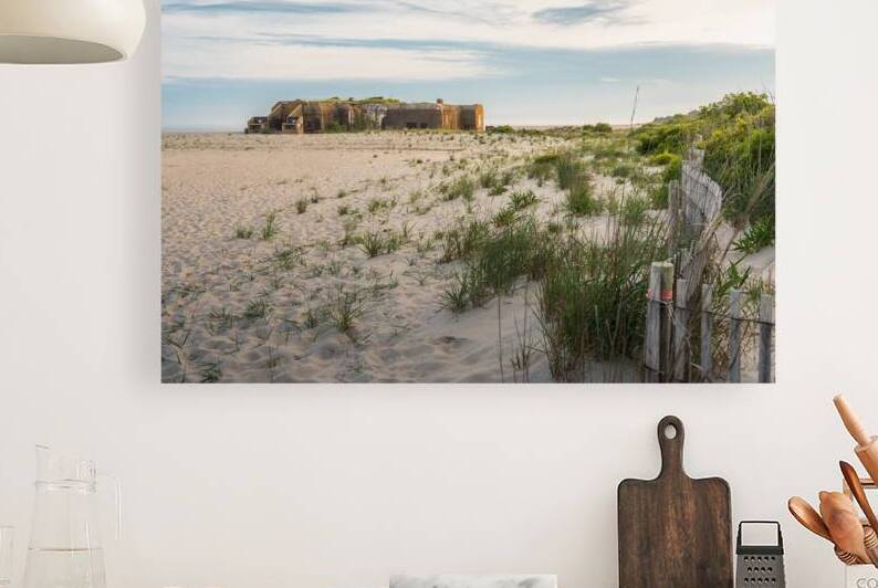 Fort Miles Battery 223 Under Blue Skies by Jason Fink