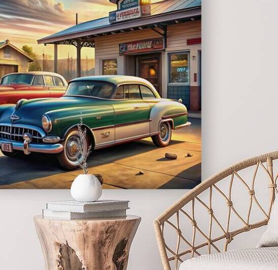 Timeless Vintage Cars: Classic Mid 20th Century Collection in a Nostalgic Setting 13 by WESTITRAD