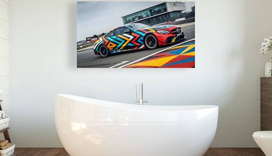 Dynamic Abstract Geometric Design: Bold Shapes and Modern Aesthetics 4 by WESTITRAD