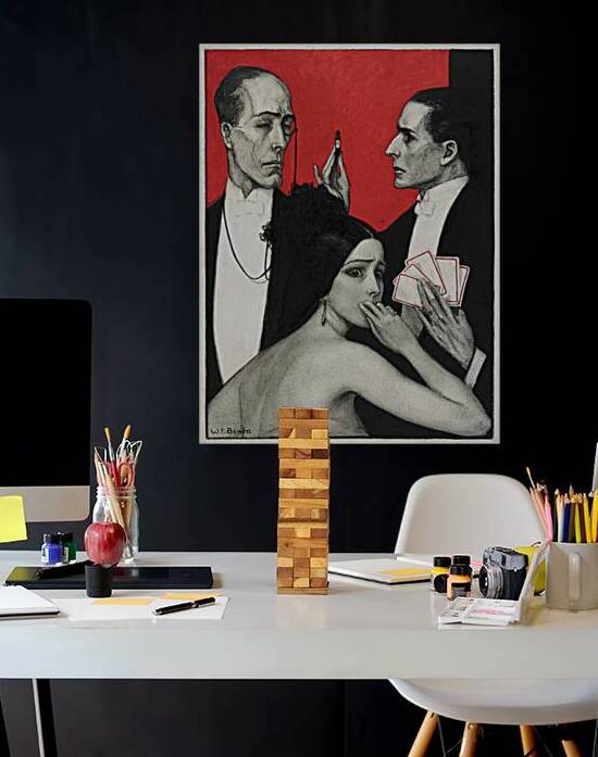 See Jack he said his manner wild and delirious  by Tony Tudor