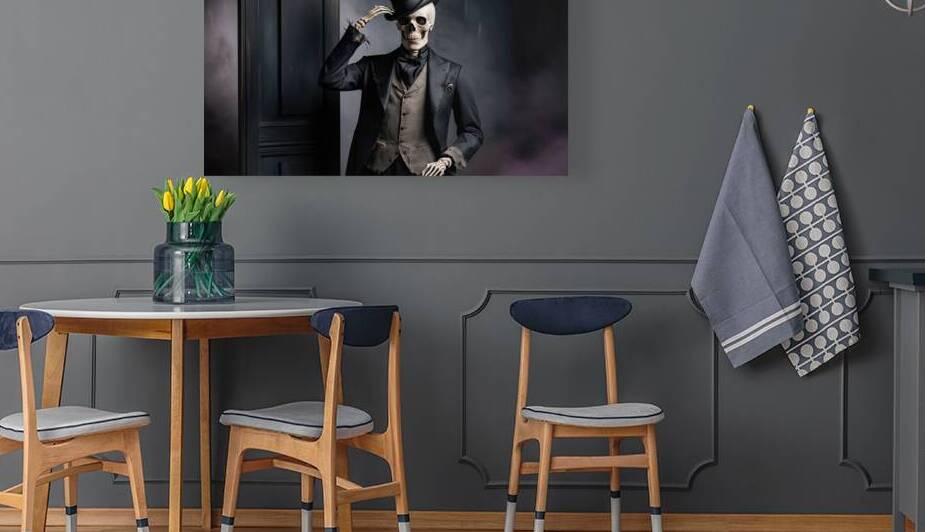 The Dapper Skeleton: Elegance Beyond the Grave by SamAlhaj