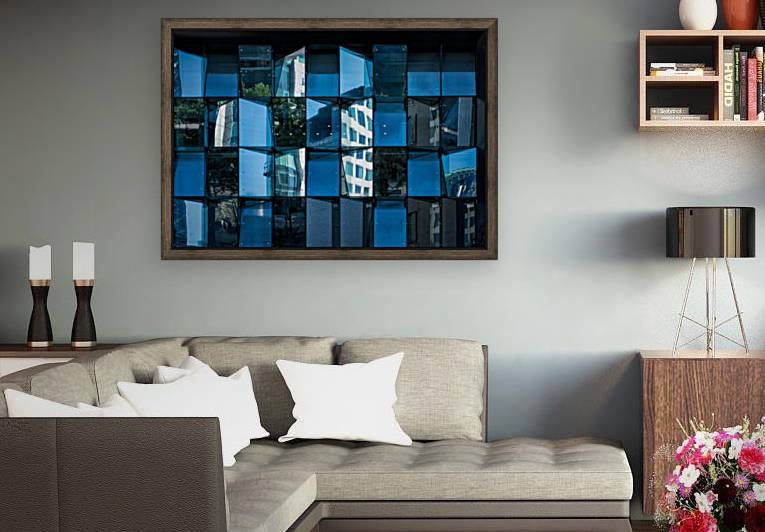 Blue Mirrors by Lily Markovic