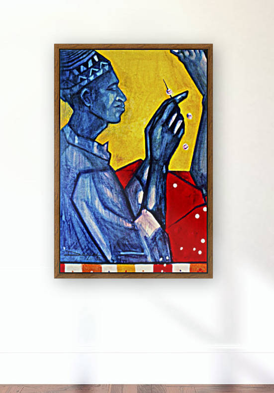 Enfileur de perles by Marie-Denise Douyon