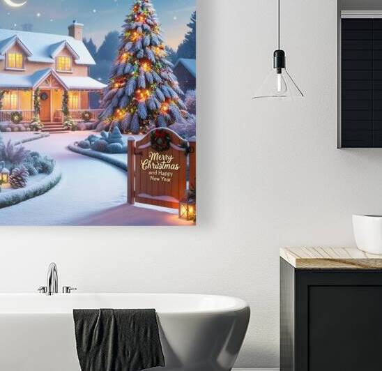 Magical Christmas Eve: A Winter Wonderland by Mahmoud Gamal