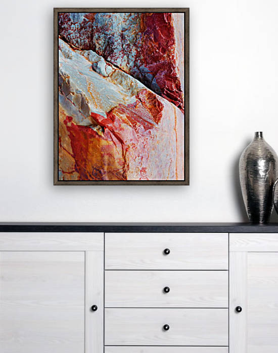 Australia Rocks - Abstract 18 by Lexa Harpell