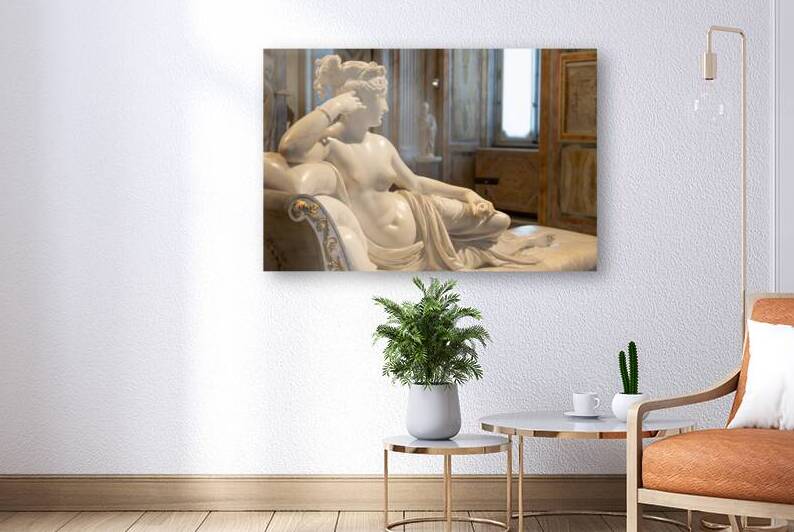 Rome Italy   Paolina Borghese Bonaparte as Venus Victrix by sc by Paolo Modena