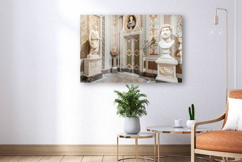 Rome Italy   Borghese Gallery   ancient art museum interior by Paolo Modena