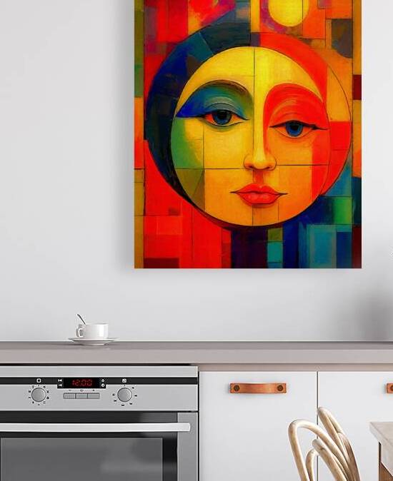 Face in the Moon by Thea Menagh