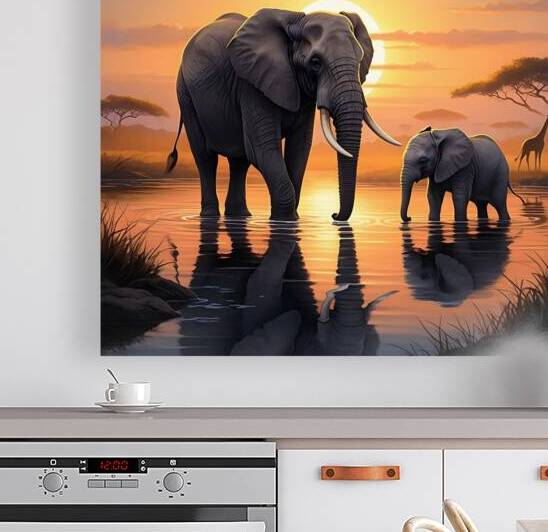 Dans la savane  by ART DIGITAL VISUEL