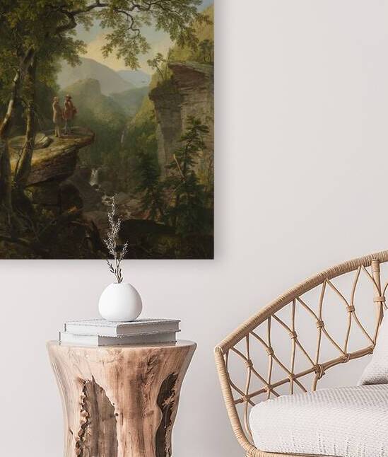  Asher Brown Durand - Kindred Spirits  1849 by Timeless Artowrk