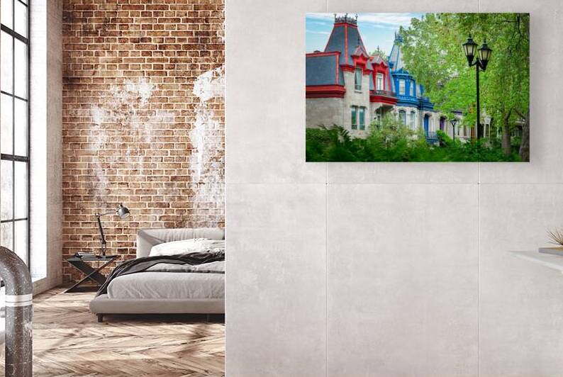 Victorian houses in Montreal by DELPHIMAGES