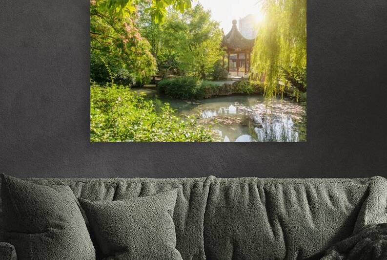 Chinese garden in Vancouver by DELPHIMAGES