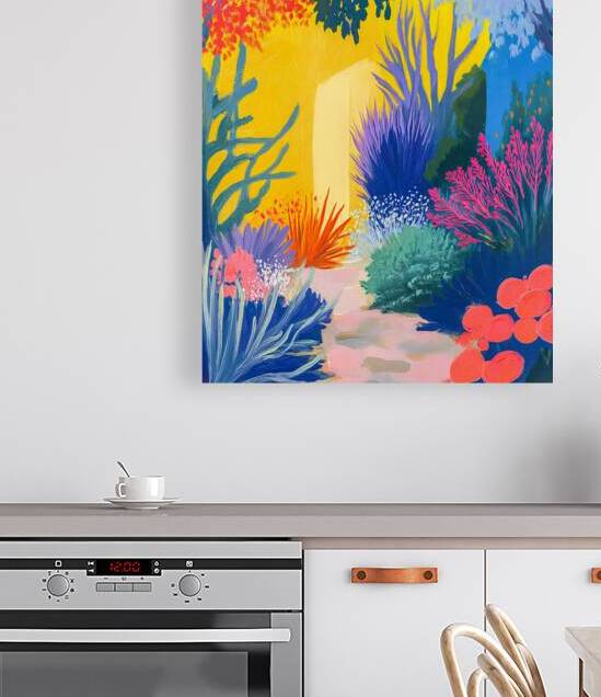 Garden Abstract by Travelling Light