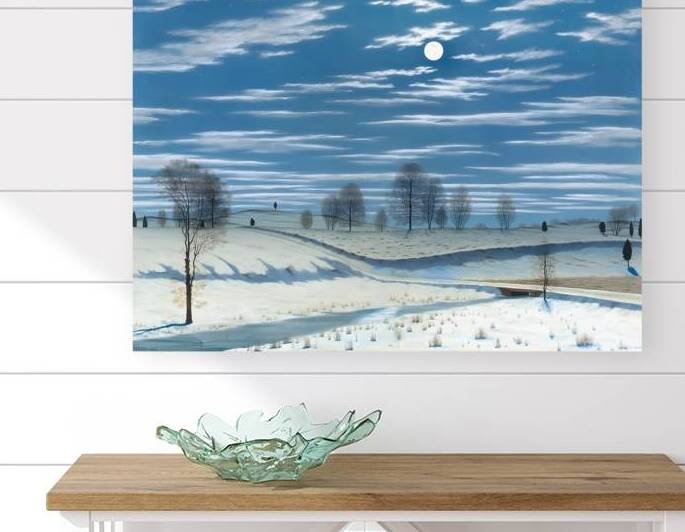  Winter in the Moonlight 1869 by FREDO2025