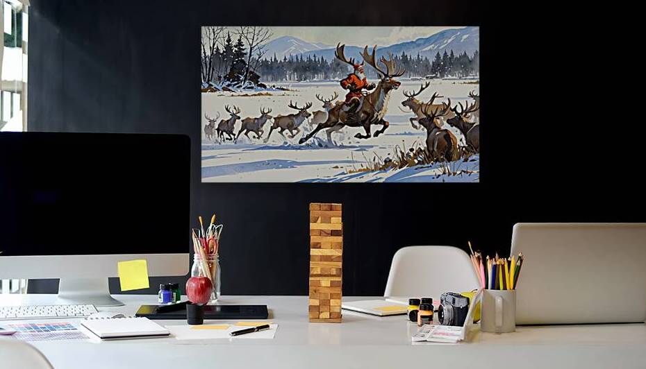 christmas wall decor by Visualsketches