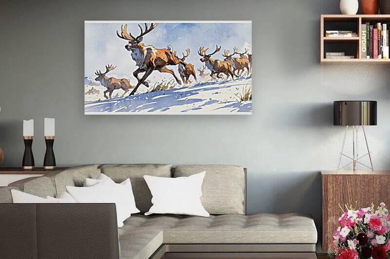 christmas wall decor by Visualsketches