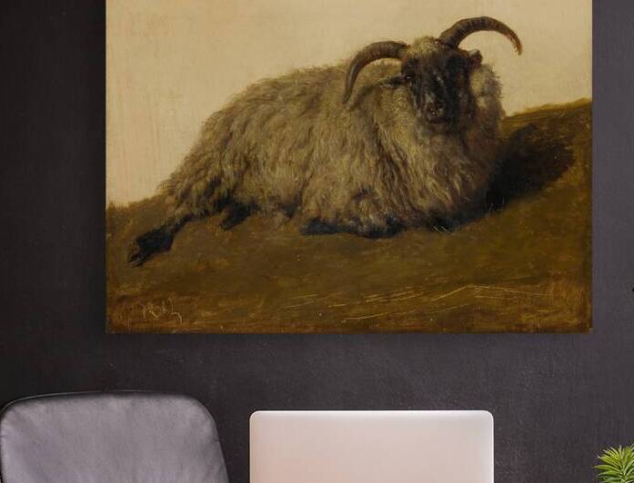 Le Mérinos [The Merino] by Rosa Bonheur [1822–1899] by MyCozyFineArt