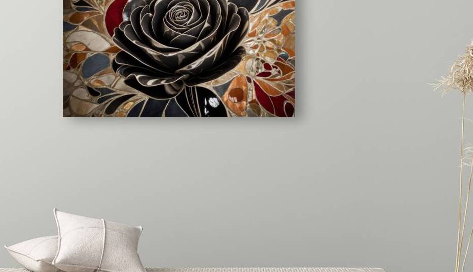 Stained Glass Roses   4 by The Mabazza Foundation 