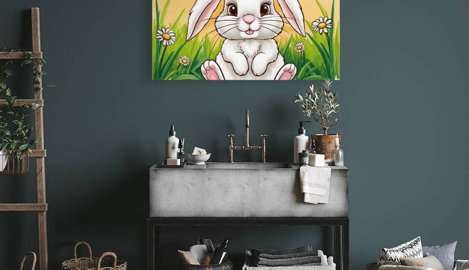 Celestial Dream Rabbit by Dmitry Linkov