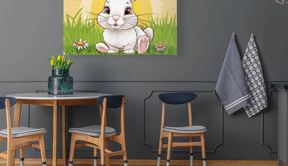 Enchanted Meadow Rabbit by Dmitry Linkov