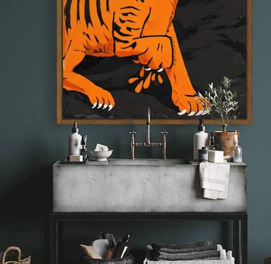 1983 Tiger Art Remix by Row One Brand