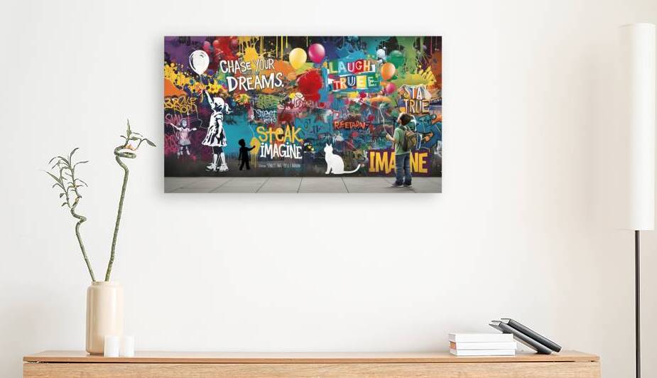 Urban Dreams: A Burst of Inspiration by amjad kwrali