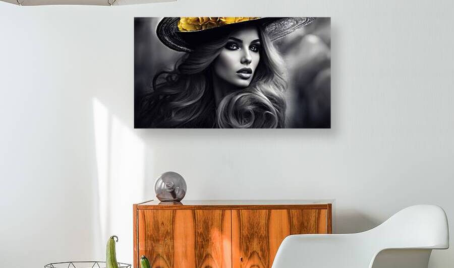 A tilt of brim a shadowed glance 1 by The Mabazza Foundation 