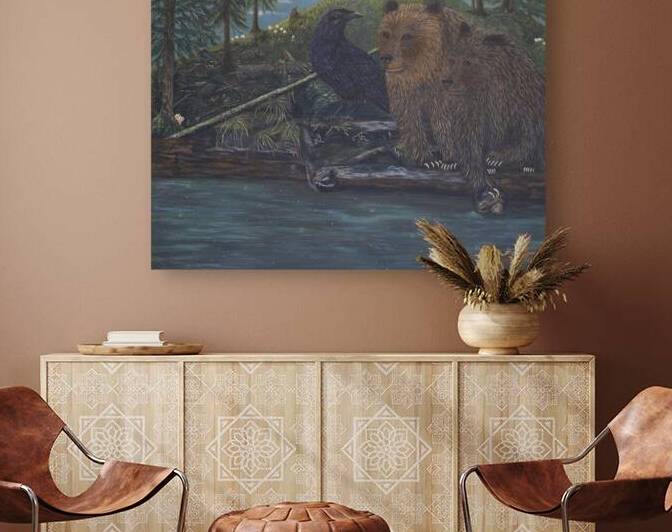 Fishing Buddies III by Colette Douglas