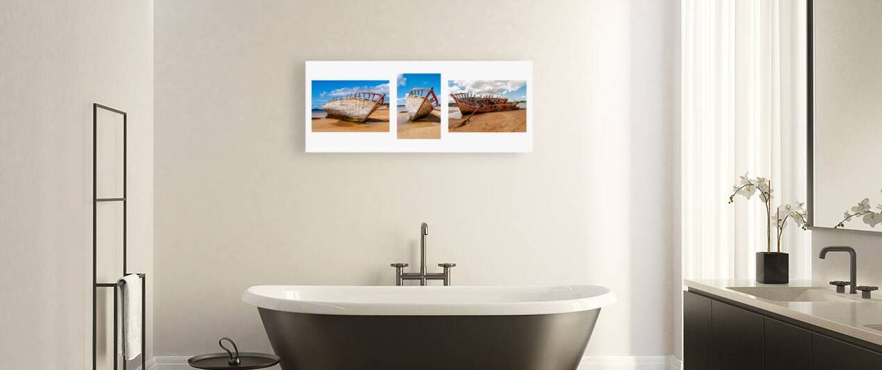 B ad Eddie Triptych by Eric Franks