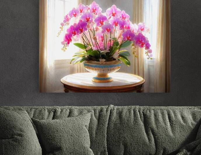 Brighten the Corner with Orchids by Thea Menagh