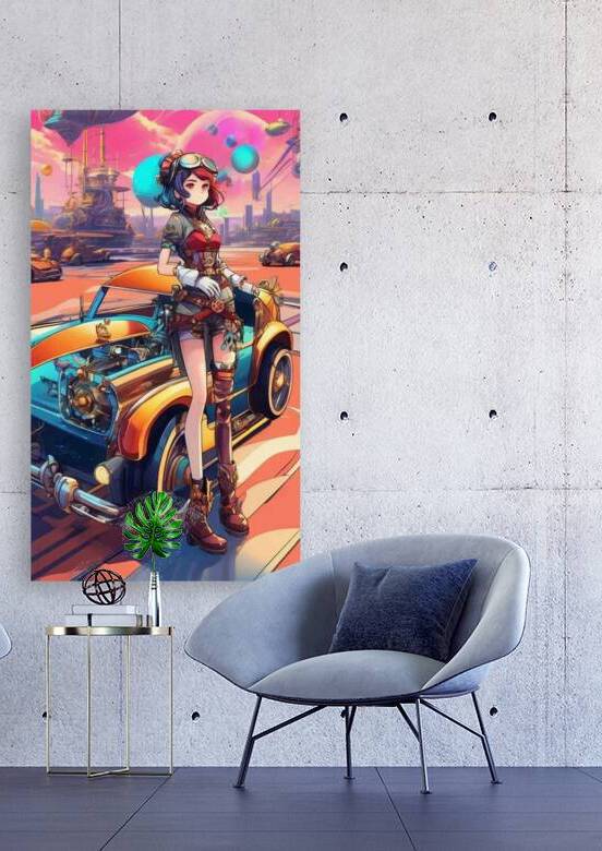  Aurora Spica: The Starry Pioneer of the Space Age Era by Rikki Rocx Designs