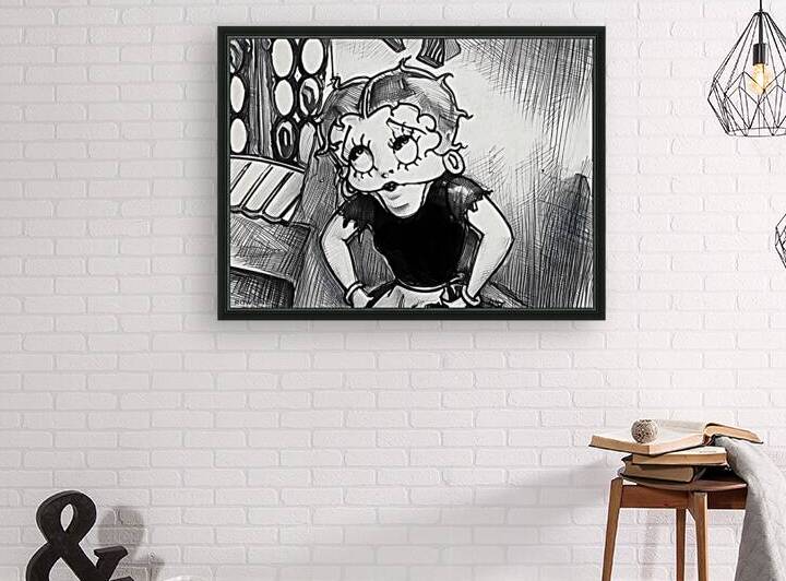 1930s Betty Boop Sketch Remix by Row One Brand