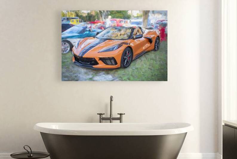 2024 Amplify Orange Corvette X2 1 by Rich Franco