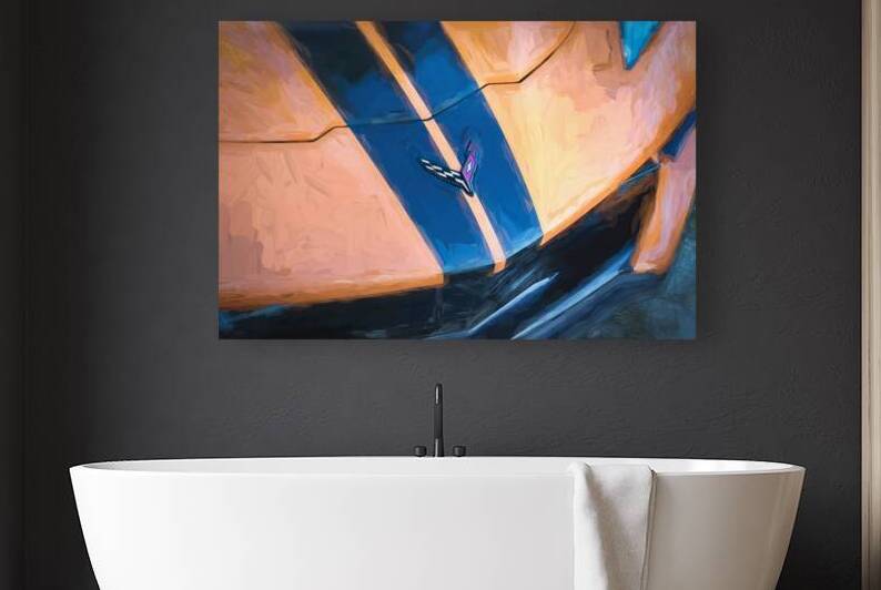 2024 Amplify Orange Corvette X2 4 by Rich Franco