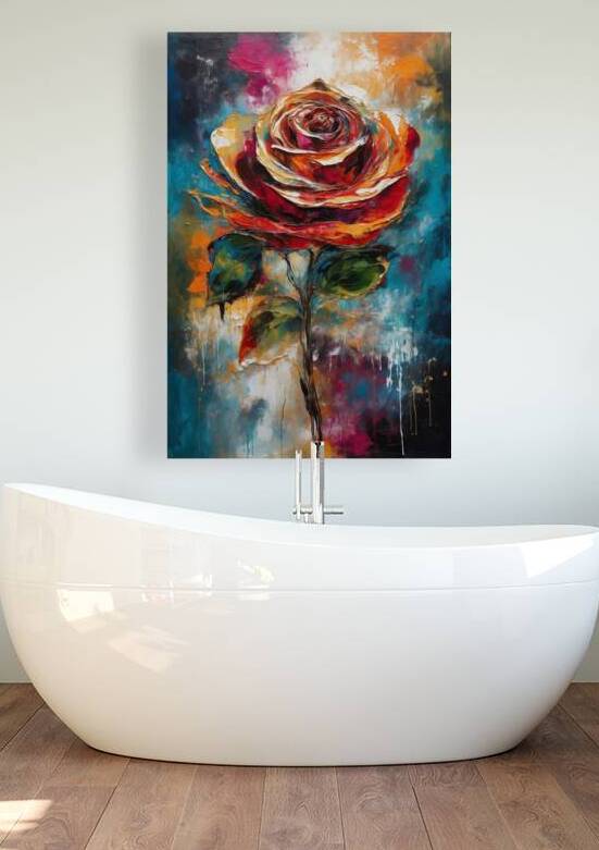 A stroke of crimson a dash of gold 1 by The Mabazza Foundation 