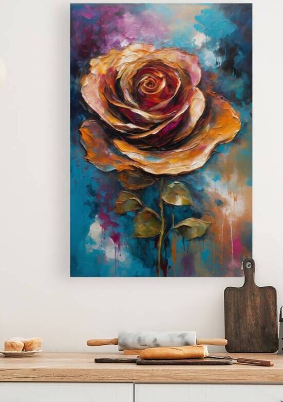 A stroke of crimson a dash of gold 2 by The Mabazza Foundation 