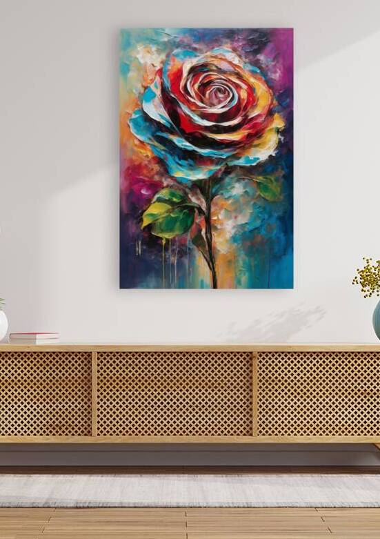 A stroke of crimson a dash of gold 5 by The Mabazza Foundation 