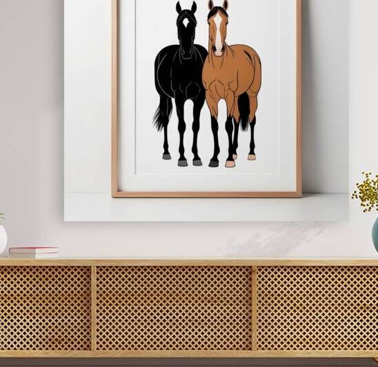 Wild Spirit: Artistic Horses for Your Home by Wall Martique