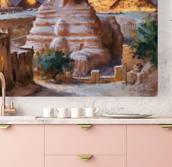 a mesmerizing impressionist painting captures the by Lotfi78