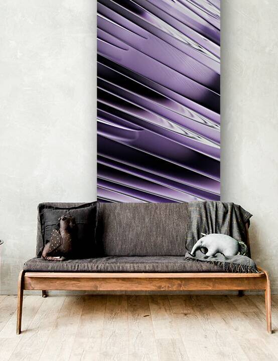 Abstract Purple Layers  by  Nasari