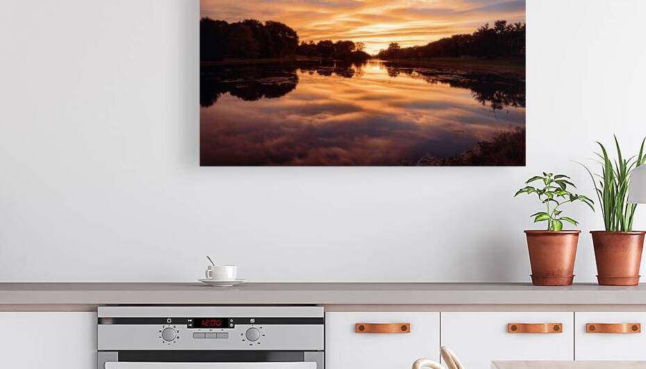 Lake Muhlenberg September Sunset by Jason Fink