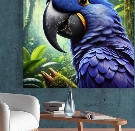 Hyacinth Macaw by navickas