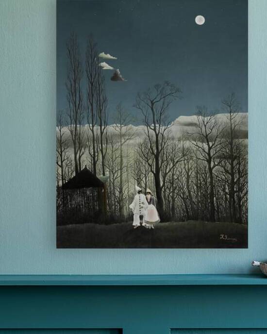 Henri Rousseau - Carnival Evening 1886 by Wirla